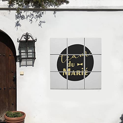 Carreaux céramique Team du Marié : solution pour une table de mariage vide - 3