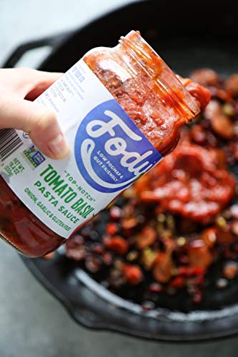 Fody Foods Pasta Sauce | Tomato Basil Sauce | Low FODMAP Certified | Gut Friendly No Onion No Garlic | IBS Friendly Kitchen Staple | Gluten Free Lactose Free Non GMO - Thumbnail 5