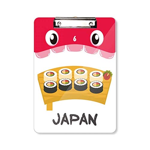 Sushis japonais traditionnel : le cadeau idéal avec porte-bloc A4 pour collègue