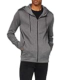 Nicht bleichen HUGO Herren Hooded Sweatshirt Debasti204, Medium Grey (33), XL
