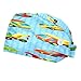 Cappellini da Lavoro con Bottone E Fascia per Il Sudore Modello di Giocattoli per Auto Colorato Cappelli da Lavoro Regolabili per Donna Uomo, Taglia Unica 18cm