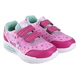  Peppa Pig Zapatos para Niña, Calzado Deportivo, Deportivas Diseño Peppa Pig, Deportivas Luces para Niña, Talla EU 25