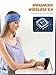 Perytong Sleep Headphones Bluetooth 5.4 Headband, Wireless Sleep Headphones for Side Sleepers - Sleeping Headband with Ultra-Thin Speaker Microphone Handsfree Gift Ideas for Women Men