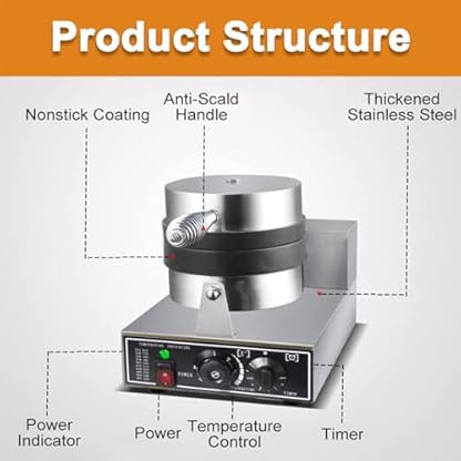 1200W Electric Burger Press Non-Stick Mold for Delicious Burgers and Sandwiches, Burger and Sandwich Press for Easy Use – Bild 8