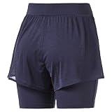 PUMA Damen Evo 2 in 1 Shorts, Peacoat, Groß