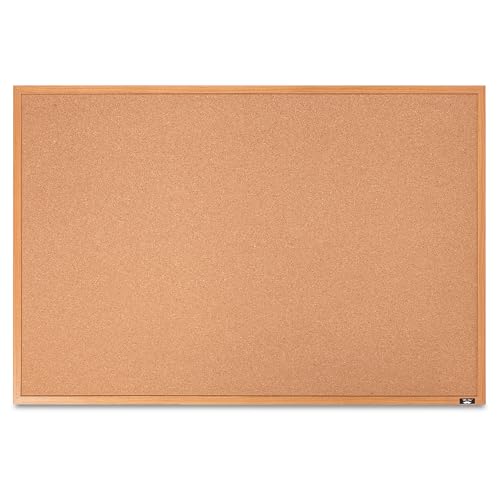 Mr. Pen- Cork Board, 24”x36”, Bulletin Board, Cork Bulletin Board, Framed Cork Board, Corkboards for Wall, Back to School Supplies