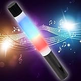 ArtCreativity Light-Up Bluetooth Speaker for Kids, 1PC, Wireless Stick Music Speaker with Flashing...