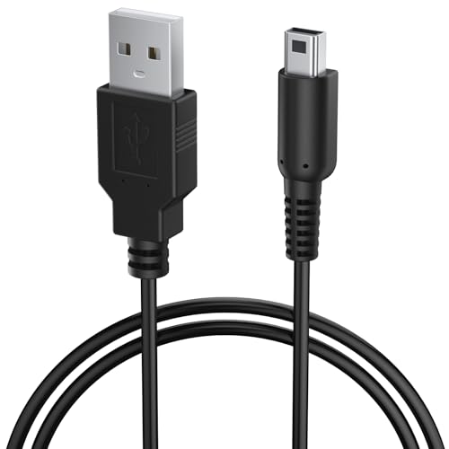 Charger for Nintendo 3DS, 1.2M Charging Cable for Nintendo 3DS, DS/DSi, 3DS XL, 2DS, New 3DS, New 3DS XL, (1)
