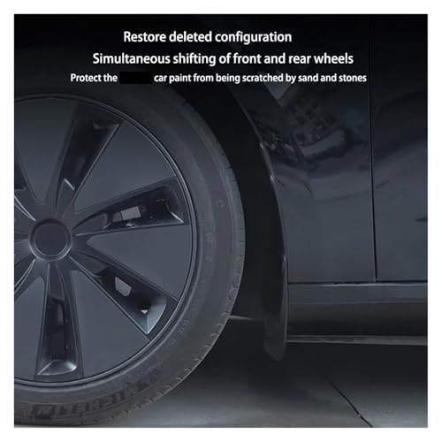 Bavettes avant Tesla Model 3 Highland 2024 garde-boue sans perçage - 4