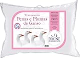 Travesseiro Daune Penas e Plumas de Ganso 0.50x0.70m Branco
