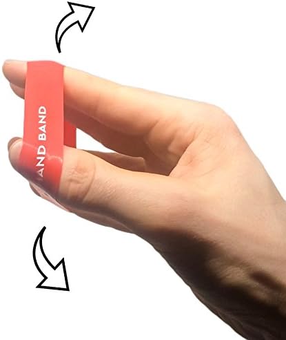 Miniatura 5 de Banda de mano  juego de ejercitador de mano y fortalecedor de mano  10 bandas de resistencia para dedos perfectas para entrenamiento extensor,