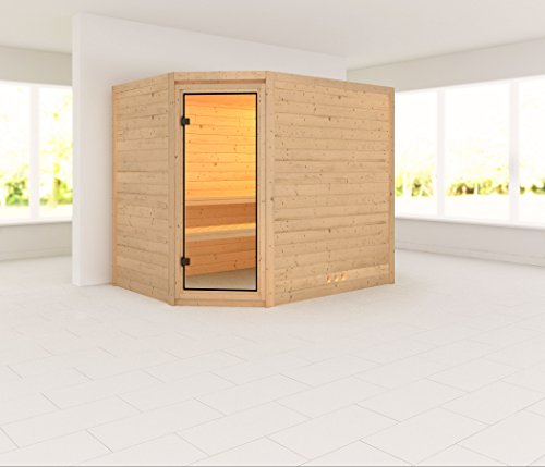 Tanami- Karibu Sauna ohne Ofen- ohne Dachkranz