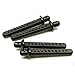 RC Crawler Cars Parts Black Aluminum Body Post Mounts 4PCS for 1:10 SCX10 AXIAL 4WD