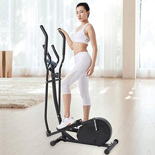 Image of Elliptical Machine 2 in 1 Exercise Bike Cardio Fitness Cross Trainer Home Gym Equipmen Elliptical Machine Trainer Cross Trainer for Men /Women