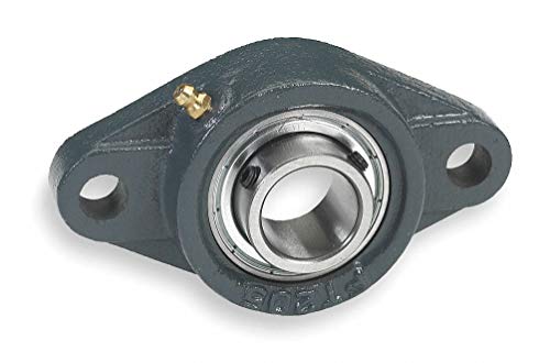 Flange Bearing, 2-Bolt, Ball, 1-3/8