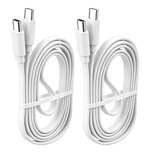 USB Type-C ケーブル 1m 2本セット LpoieJun 60W PD対応 3A 急速充電 【平型・高耐久TPE/断線防止】 USB2.0 データ転送 スマートフォン タブレット ノートPC 周辺機器 互換