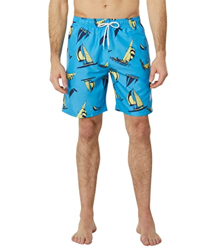 U.S. POLO ASSN. Sailboat 1 Swim Shorts Blue Fin SM