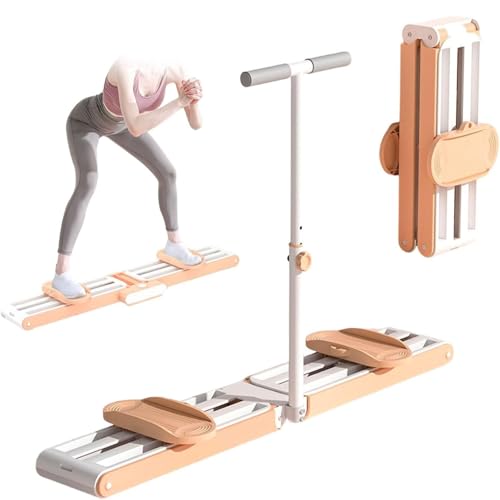 Macchina da sci indoor, multifunzionale per allenamento cardio per la forza della vita con braccioli rimovibili, ideale per palestra domestica e principianti