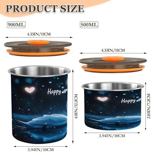 Contenedor hermético de acero inoxidable para café 30oz miniatura 3