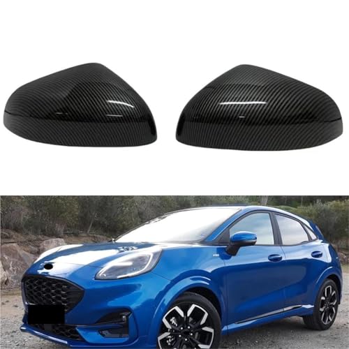 Cache rétroviseur intérieur Ford Puma plastique usé solution rénovation noir laqué - 3
