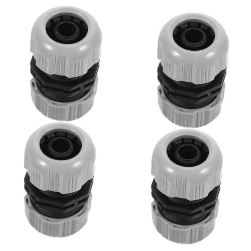 BESPORTBLE Conector Rápido De Manguera De Jardín Uds Adaptador De Reparación De Manguera Flexible Conexión Rápida para Riego y Jardinería Compatible con Mangueras