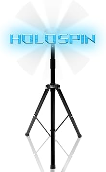 3D Hologram Fan Stand with OEM Multi-Function Base,Fits for 16.5-39.3Inch Holographic Fans,Adjustable Hight 39.4 to 69 Inch,Suitable for Store Display,Events and Exhibition
