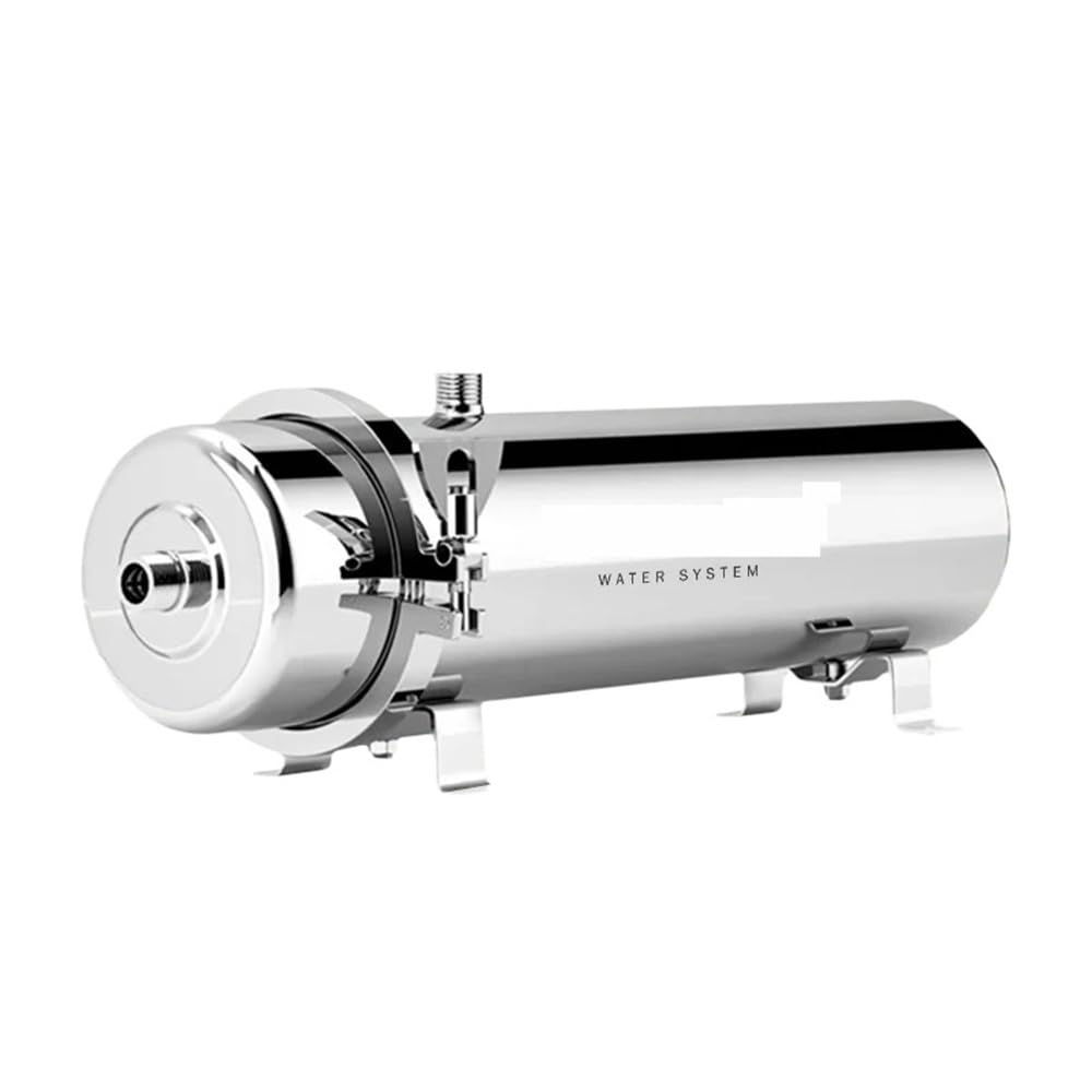 Whole House High Flow UF Water Purifier 0.01μm Stainless Steel Mineral Filter with Washable Reusable PVDF Membrane 1000L(1.5T 102 Filter)