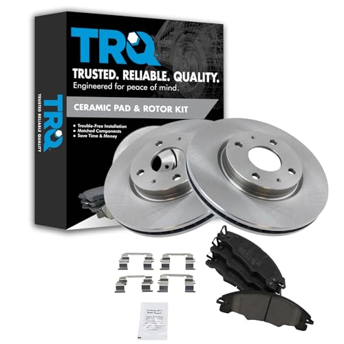 Front brake pad & rotor kit for 2008-2011 Ford Focus