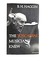 Toscanini Musicians Knew B0007DRF4E Book Cover