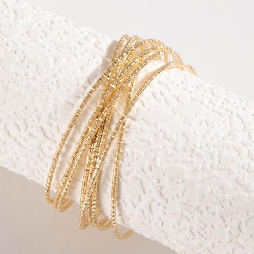 Image of Shining Diva Fashion Gold Plated Stylish Kada Bangle Cuff Bracelet for Women (rrsd16101b) (Gold)