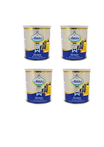 Miel griega Attiki 1000g en lata de aluminio x 4 miniatura 1