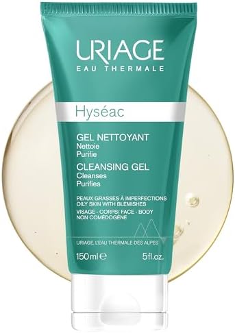 Uriage Hyseac Imperfections Cleansing Gel, Face, Body & Back Imperfections