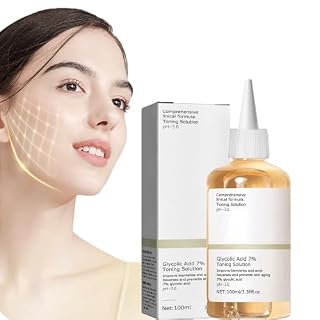 1Stück Glykolsäure 7% Toning Solution,Glykolsäure Toner,Hydrating Toning Resurfacing Solution for
