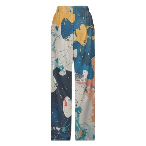 Puzzle Autism AwarenessChildren's Casual Pajamas130CM4