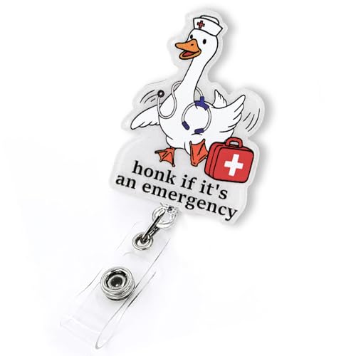 Honk If It's an Emergency Silly Goose obW[Aʔi[obW[ Ōt w RN CMA CNA LPN EMT EMS & Ï]ҁAERŌtMtgAjNbvt[AobWz_[