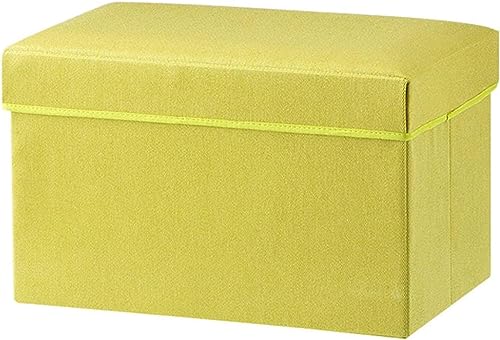Siège repose-pieds pliable avec coffre de rangement intégré - 2