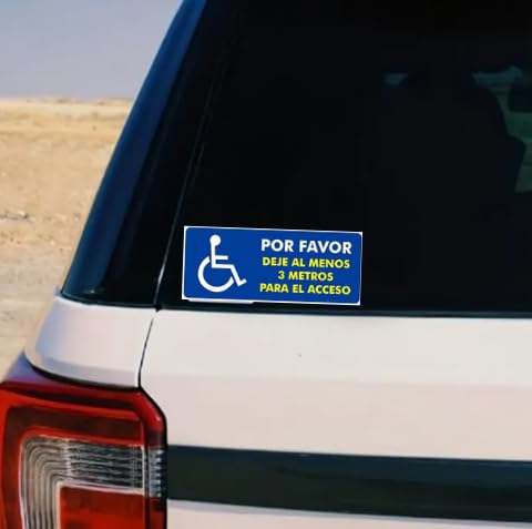 Sono DISABILE, Sii Paziente, Sto Arrivando Cartello Per Auto - Foto 7