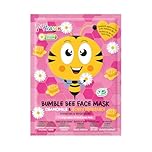 7th Heaven Bumble Bee Face Mask, Limited Edition Hydrating Face Mask for Sensitive Skin, For Children Age 8+, Cruelty Free Sheet Masks - Genuine 7th Heaven Face Masks Skincare