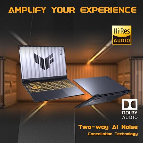 Image of ASUS TUF F16 RTX 5050 Gaming Laptop, Intel i7-14650HX, NVIDIA RTX 5050, RGB Backlit Keyboard, MUX Switch with NVIDIA Advanced Optimus, 64GB DDR5, 4TB SSD, Bundle TUF Gaming VP4700 Backpack