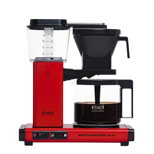 Moccamaster KBG Select, Cafetera Filtro, Rojo, 1.25 Litros Cover
