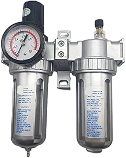SFC-400 SFC-300 SFC-200 Air Compressor Air Filter Regulator Oil Water Separator Trap Filter Regulator Valve Automatic Drain (Specification : SFC 300)