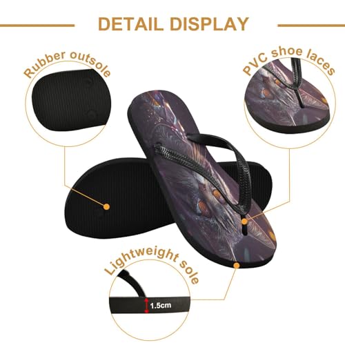 STAYTOP Funny Cat Flip Flops Sandals of Men's & Women's,Sandals Beach Slippers Shower Slides2