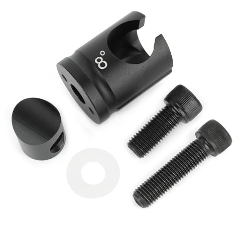 HNZMDY Bow Stabilizer Quick Disconnect, 0/5/8/10 Degree Quick Disconnect (8 Degree)