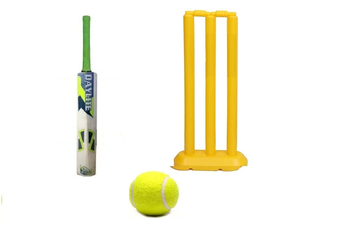 NILAY Popular Willow Cricket Bat 1.5 inch Blade for with Wicket Set & 1 Tennis Ball for Kids Cricket kit for Boys Pack of 1 (6-10 Year Year Old Boys & Kids), 7-9 Wood (B09SDCB2WX) Amazon Price History, Amazon Price Tracker