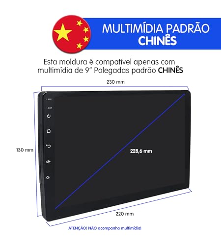 Moldura De Painel 2 Din 9