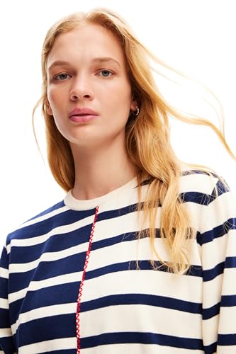 Image of Desigual Women's Woman Flat Knit Thin Gauge Pullover