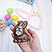 Needzo Solid Milk Chocolate Flavored Easter Bunnies, Individually Boxed Candies, Basket Stuffer Treats (Bunnies and Chicks, 4 Pack)