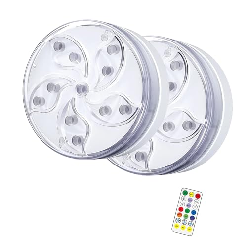 Luz de buceo con 10 colores y temporizador para piscina y acuario