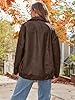 AUTOMET Womens Oversized Leather Jackets Faux Sued... #3