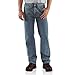 Carhartt Men's Men's Relaxed Fit Straight Leg Jean, Light Vintage Blue, 44x30